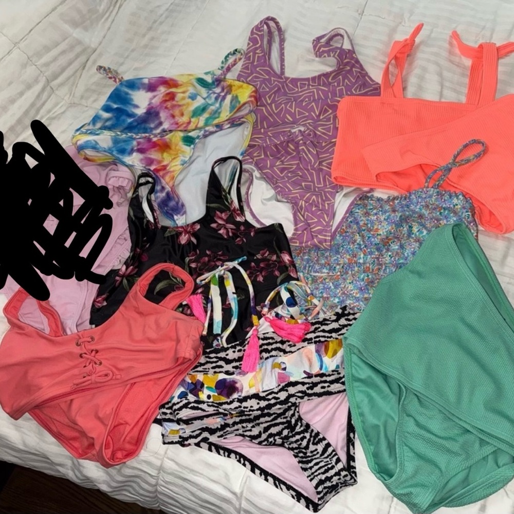 Bundle of Girls 2 piece Swimwear Collection